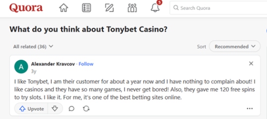 Player Comment